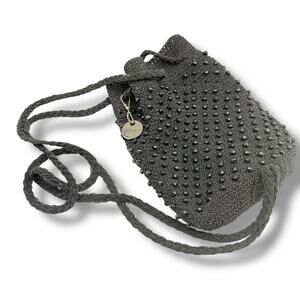 Y2K Style - Target xhilaration mini drawstring backpack - beaded